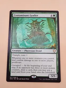 Contaminant Grafter Commander: Phyrexia: All Will Be One Regular NM - Image 2
