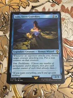 Magic the Gathering Lulu, Stern Guardian R Commander: FINAL FANTASY 38 - Image 1