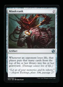 * * 1x Mindcrank x1 * * Iconic Masters MTG NM Near Mint - Image 1