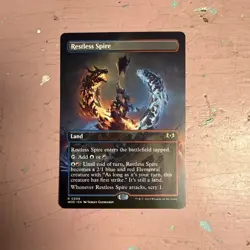 Restless Spire Borderless Regular - Wilds Of Eldraine MTG-NM - Image 1