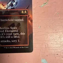 Restless Spire Borderless Regular - Wilds Of Eldraine MTG-NM - Image 4