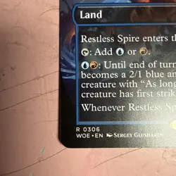 Restless Spire Borderless Regular - Wilds Of Eldraine MTG-NM - Image 5