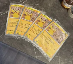 Pokemon Pikachu At The Museum Jumbo Card MEP Promo - New/Sealed In Packet X4⚡⏳ - Image 1