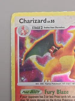 2007 Pokemon Diamond & Pearl #3 Charizard-Halo Secret Wonders - Image 3
