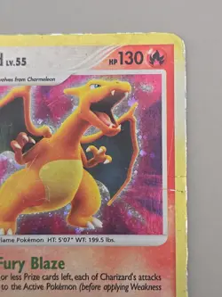 2007 Pokemon Diamond & Pearl #3 Charizard-Halo Secret Wonders - Image 4