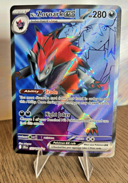 Pokemon TCG N's Zoroark ex - 175/159 SV09: Journey Together Ultra Rare NM - Image 1