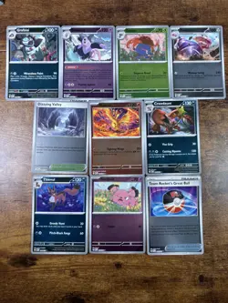 Lot of 10 Pokemon Reverse Holo Cards Mega Phantasmal Flames/Ascended Heros Mint - Image 1