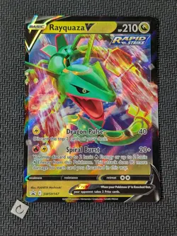Rayquaza V SWSH147 - Sword & Shield Promo Ultra Rare Holo Pokemon TCG NM - Image 1
