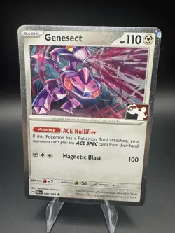 Pokemon TCG Genesect 040/064 Cosmo Holo Play! Prize Pack Series Pack Fresh - NM - Image 1