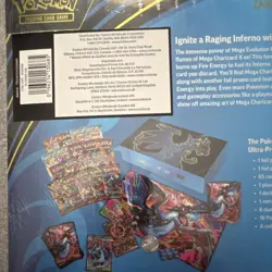 Pokemon Mega Charizard X EX Ultra-Premium Collection Box Booster Promo Sleeves - Image 3