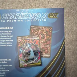 Pokemon Mega Charizard X EX Ultra-Premium Collection Box Booster Promo Sleeves - Image 4