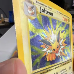 Pokemon Jolteon Jungle 4/64 1999 Wizards Holo Rare 70 HP Unlimited English - Image 4