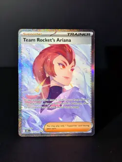 Pokemon: Team Rocket's Ariana 237/182 Sv10: Destined Rivals Holo -NM- - Image 5