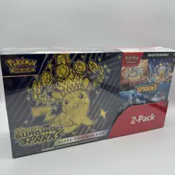 Scarlet and Violet Surging Sparks Elite Trainer Box Pokemon TCG 2 Pack Booster - Image 1