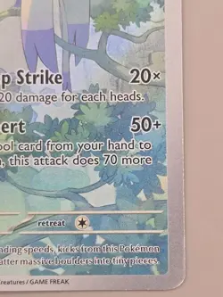Pokemon Paradox Rift Mienshao Illustration Art Rare 200/182 - Image 4