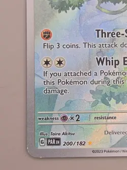 Pokemon Paradox Rift Mienshao Illustration Art Rare 200/182 - Image 5