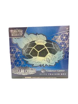 Pokemon TCG: Stellar Crown Pokemon Center Exclusive Elite Trainer Box ETB SEALED - Image 1