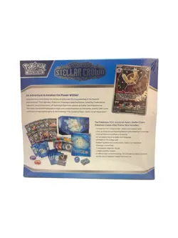 Pokemon TCG: Stellar Crown Pokemon Center Exclusive Elite Trainer Box ETB SEALED - Image 2