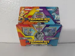 Pokemon TCG XY Trainer Kit Pikachu Libre & Suicune *wear/tear see pictures* - Image 1