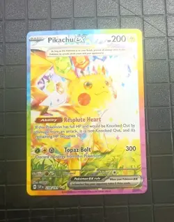 Pokemon Surging Sparks - Pikachu EX 238/191 Special Illustration Rare - Image 1