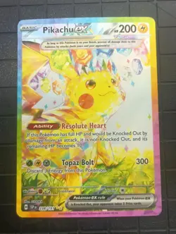 Pokemon Surging Sparks - Pikachu EX 238/191 Special Illustration Rare - Image 2
