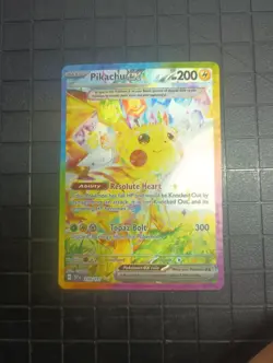 Pokemon Surging Sparks - Pikachu EX 238/191 Special Illustration Rare - Image 3