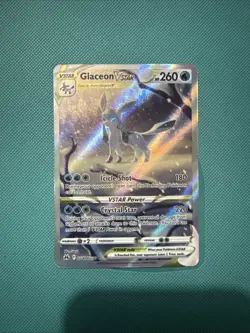 Pokemon Glaceon VSTAR GG40/GG70 Crown Zenith Galarian Gallery Ultra Rare Holo NM - Image 1