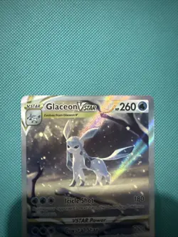 Pokemon Glaceon VSTAR GG40/GG70 Crown Zenith Galarian Gallery Ultra Rare Holo NM - Image 2