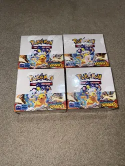 4x Pokemon Surging Sparks Booster Box (144 Packs) OPEN TO OFFERS - Image 1