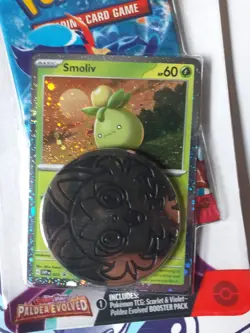 Pokemon TCG : PALDEA EVOLVED SMOLIV Booster Pack. Brand New and Sealed - Image 3