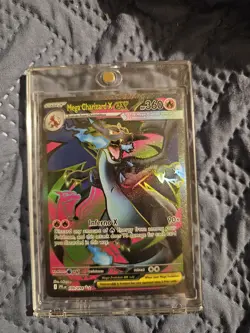 Pokemon Phantasmal Flames English Mega Charizard X ex 109/094 PACK FRESH NM #1 - Image 1