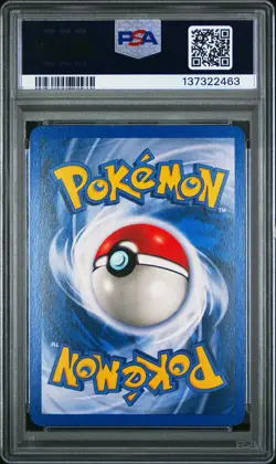 1999 Pokemon Rocket Dark Gyarados Prerelease Holo Rare Card 8/82 Graded PSA 7 - Image 2