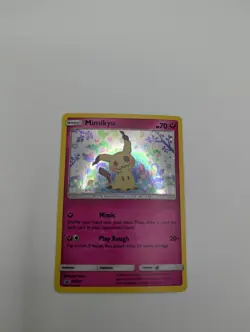 Mimikyu Black Star Promo SM163 Holo Pokemon TCG Card - Image 1