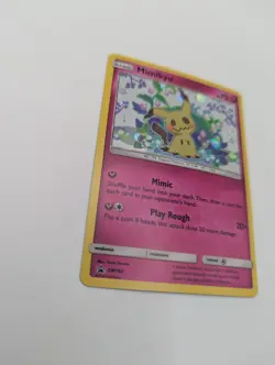 Mimikyu Black Star Promo SM163 Holo Pokemon TCG Card - Image 2
