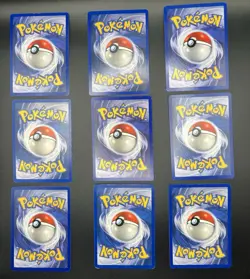 *Lot Of 9* 1999 Pokemon WOTC Vintage Base Set Cards - Image 2
