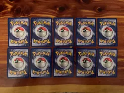 10 VINTAGE Pokemon Cards from Classic WOTC Sets!! - Image 2