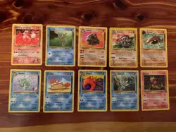10 VINTAGE Pokemon Cards from Classic WOTC Sets!! - Image 1