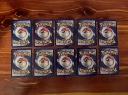 10 VINTAGE Pokemon Cards from Classic WOTC Sets!! - Image 2