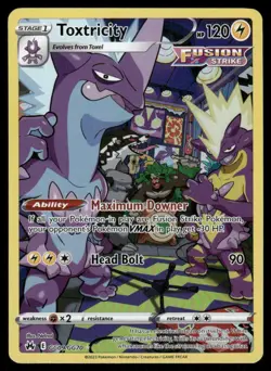 Pokemon Cards Toxtricity GG09/GG70 Crown Zenith Galarian Gallery Holo NM *2 - Image 1