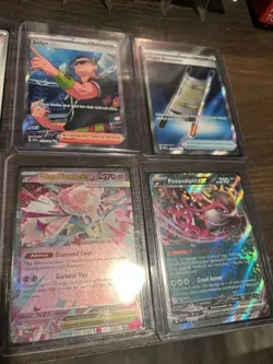 Pokemon Playable Card Lot Of 6 (Pokepad , Night Stretcher, Fezandipiti Ex ) - Image 3