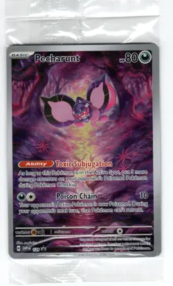 Pokemon Pecharunt SVP 129 Black Star Promo Shrouded Fable Card Sealed - Image 1