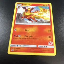 Flareon - SM186 - Black Star Promo Rare Charizard Deck - Pokemon Card - NM - Image 2