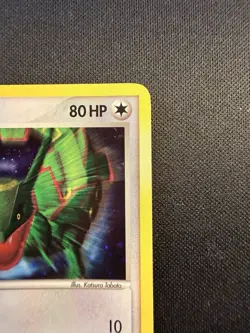 Pokemon TCG Rayquaza POP Series 1 3/17 Holo Rare Dragon Card 2006 - Image 3