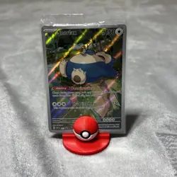 Pokemon TCG Snorlax 051 Scarlet & Violet 151 Holo Promo Card Sealed - Image 1