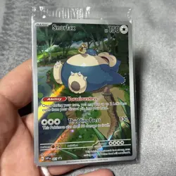 Pokemon TCG Snorlax 051 Scarlet & Violet 151 Holo Promo Card Sealed - Image 2