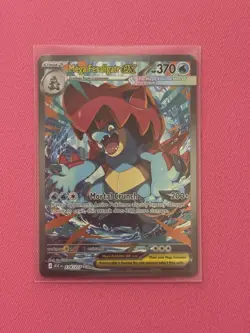 Pokemon Card TCG Ascended Heroes Mega Feraligatr EX 274/217 SIR NM - Image 1