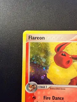 Pokemon TCG Flareon 5/115 EX Unseen Forces Holo Rare Card 2005 - Image 2