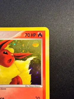 Pokemon TCG Flareon 5/115 EX Unseen Forces Holo Rare Card 2005 - Image 3