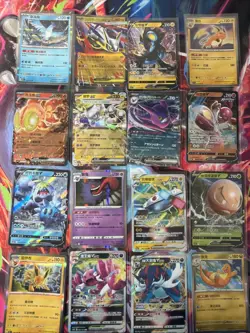 Pokemon 16 Card Lot nm V Max Mega Amazing Ex HOLO Rare Hits Only A31 - Image 1