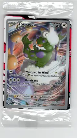 Tornadus SVP210 White Flare Promo Sealed Pokemon Trading Card Game - Image 1